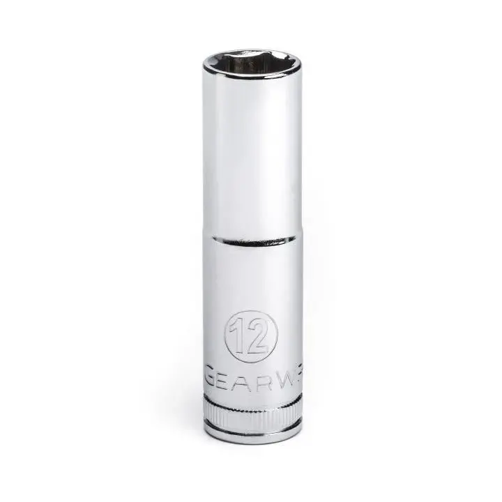 Gearwrench 80394D – 3/8" Drive, 6-Point Metric Deep Socket (12Mm) 1