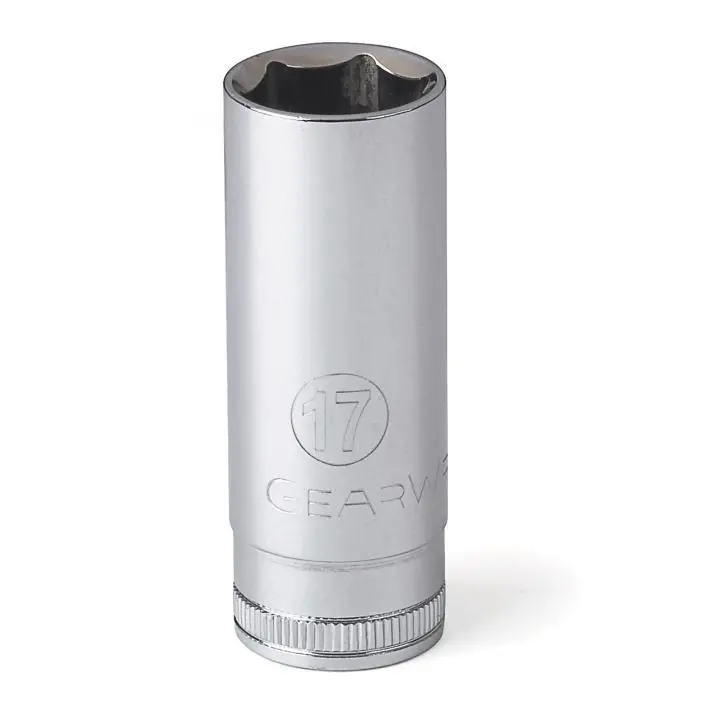 Gearwrench 80399 – 3/8" Drive, 6-Point Metric Deep Socket (17Mm) 1