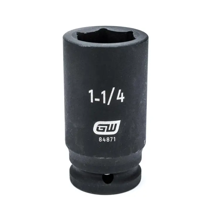 Gearwrench 84878 3/4" Drive 6-Point Sae Impact Socket — 1-11/16" Deep Profile 1