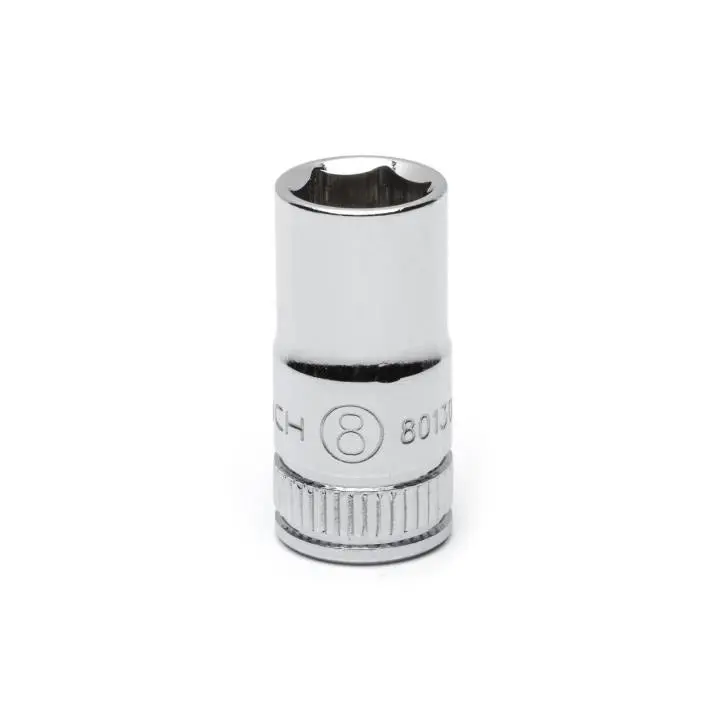 Gearwrench 8Mm 1/4" Drive 6-Point Standard Metric Socket (Model 80130) 1