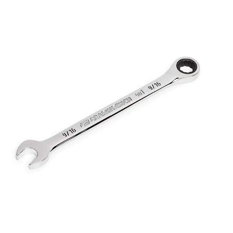 Gearwrench 9/16" Ratcheting Combination Wrench – Optimized Tooth Count For Speed And Control 1