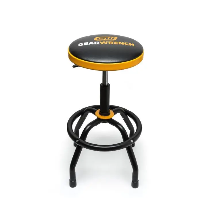 Gearwrench Adjustable Swivel Shop Stool — 26"–31" Height Range 1