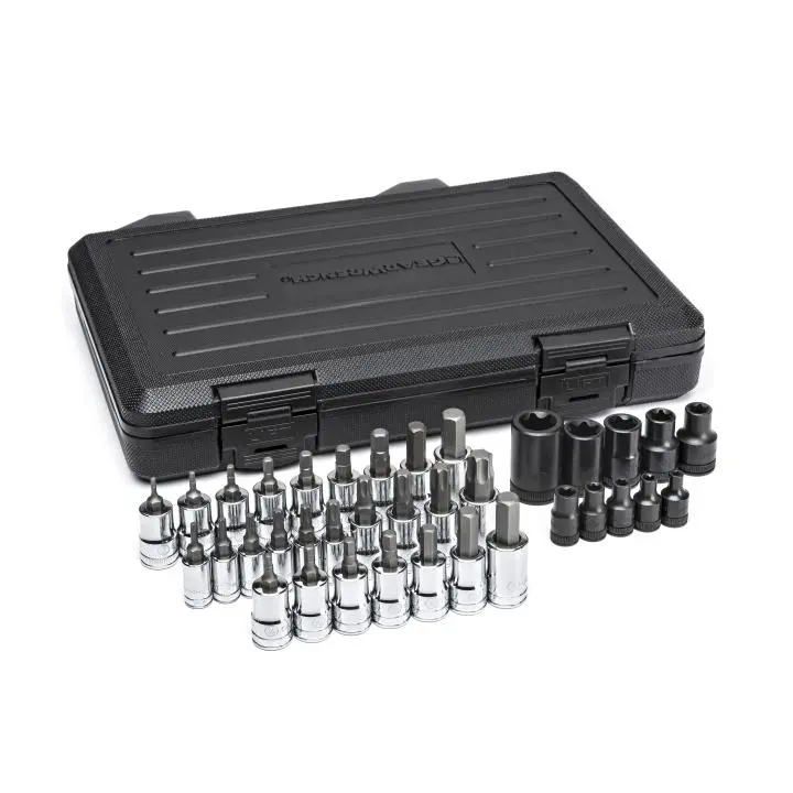 Gearwrench Multi-Bit Socket Set – 36-Piece Hex, E-Torx®, And Torx® (Sae/Metric) 1