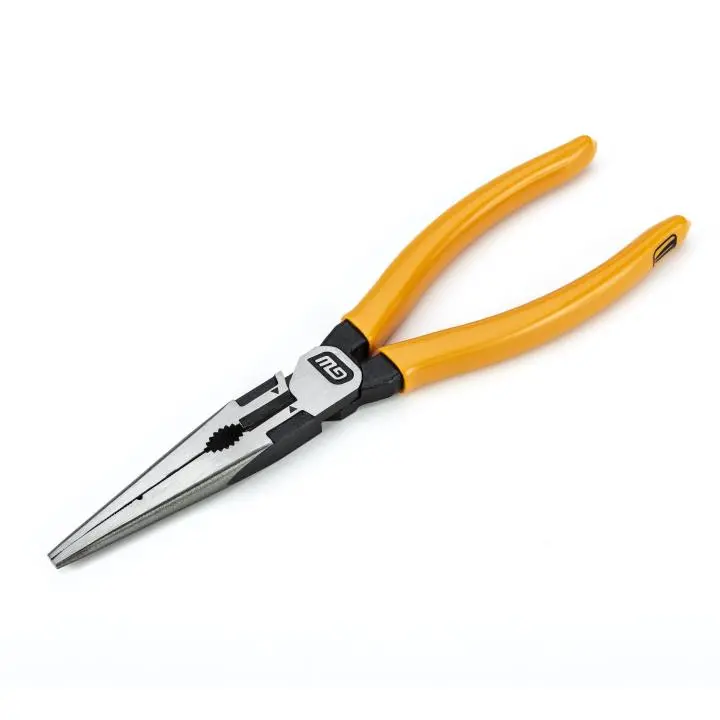 Gearwrench Pitbull Long-Nose Pliers – 8-Inch Dipped-Handle Precision Gripping Tool 1