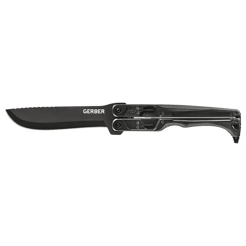 Gerber Doubledown Fixed-Blade Knife – Black, Model 30-001530N 1