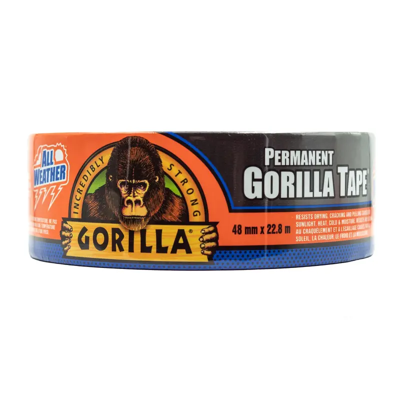 Gorilla All-Weather Tape – 48 Mm × 22.8 M, Black 1