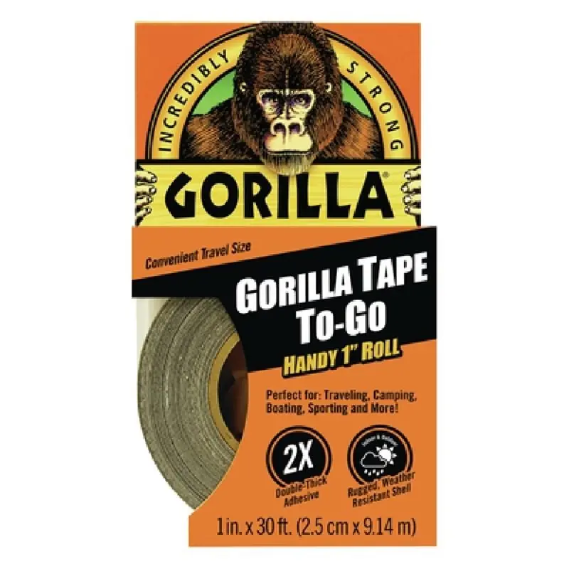 Gorilla Black Heavy-Duty All-Weather Duct Tape 1