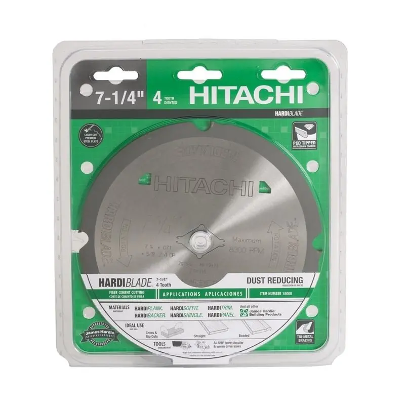 Hitachi 7-1/4-Inch Diamond-Tipped Hardie Blade For Construction Use 1