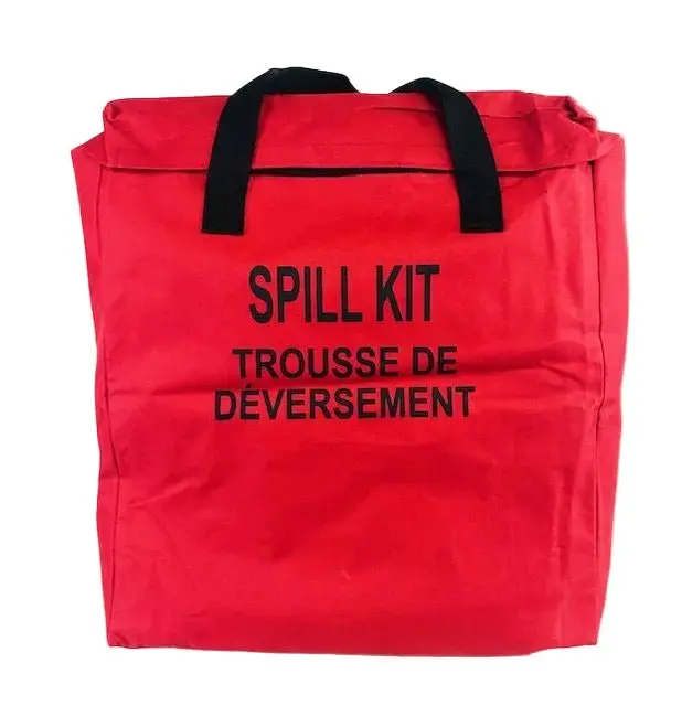 Hwusk-10N Universal 10-Gallon Spill Containment Kit – Heavy-Duty Nylon Carry Bag 1