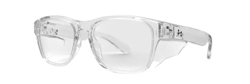 Hyspecs Icon Uv400 Clear Safety Glasses – Arctix Clear Frame With Optical Clarity Lens 1