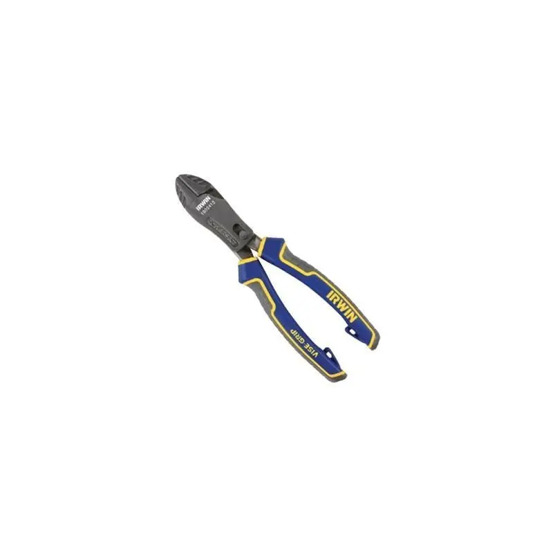 Irwin 1902412 Max-Leverage Diagonal Cutting Pliers – 7", Powerslot 1
