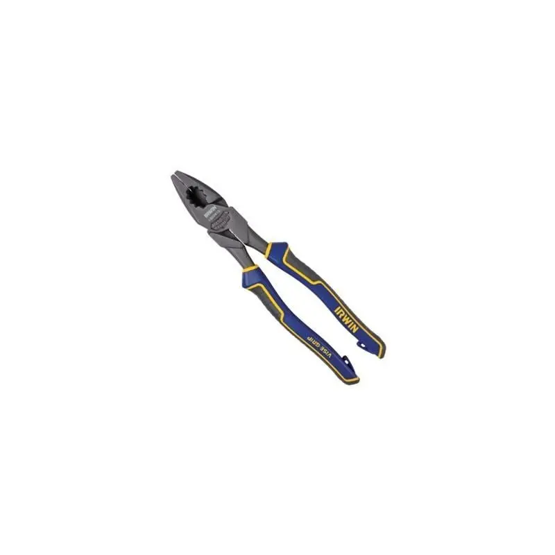 Irwin 1902415 High-Leverage Lineman’S Pliers – 9.5", Fish Tape Puller Feature 1