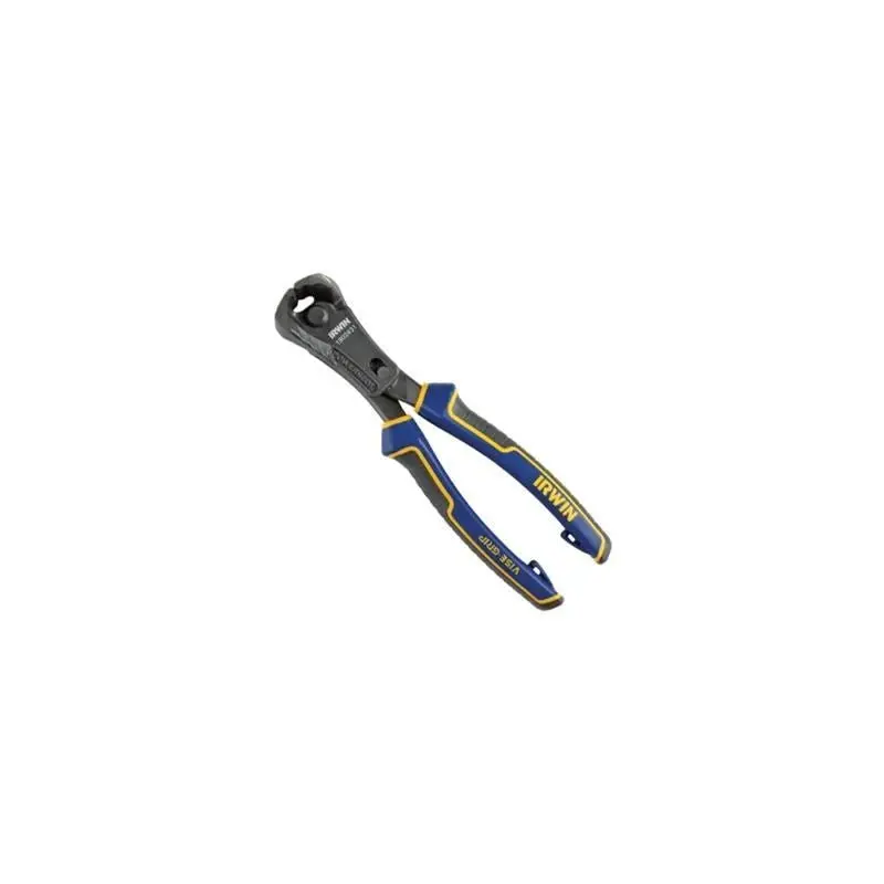 Irwin 1902421 Max-Leverage End-Cutting Pliers – 8", Powerslot Design 1