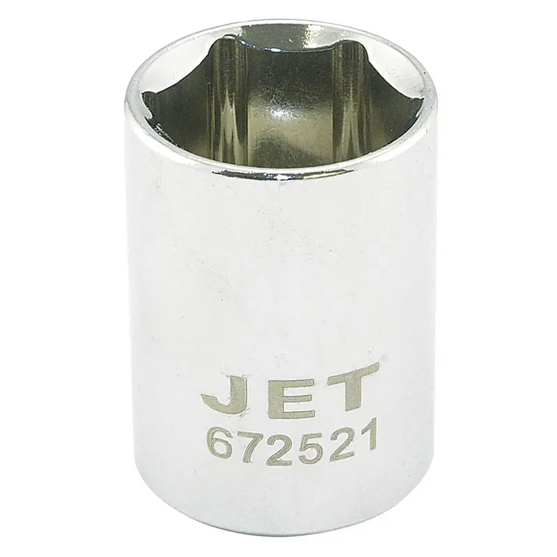 Jet 1/2-Inch Drive × 23Mm Standard Chrome Socket (6-Point) 1