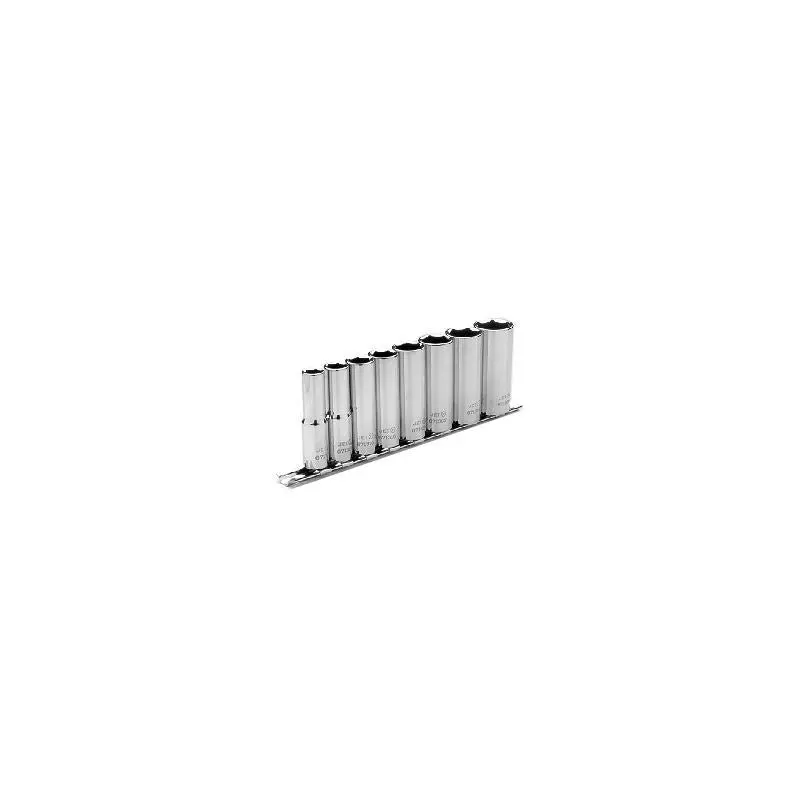 Jet 601220 8-Piece 3/8" Drive Deep Sae 6-Point Socket Set 1