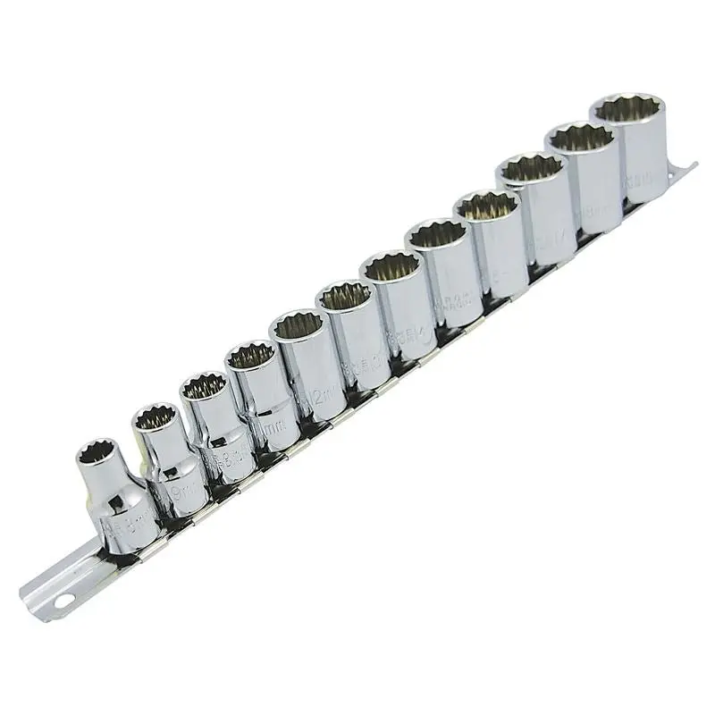 Jet 601234 12-Piece 3/8" Drive Metric 12-Point Socket Set 1