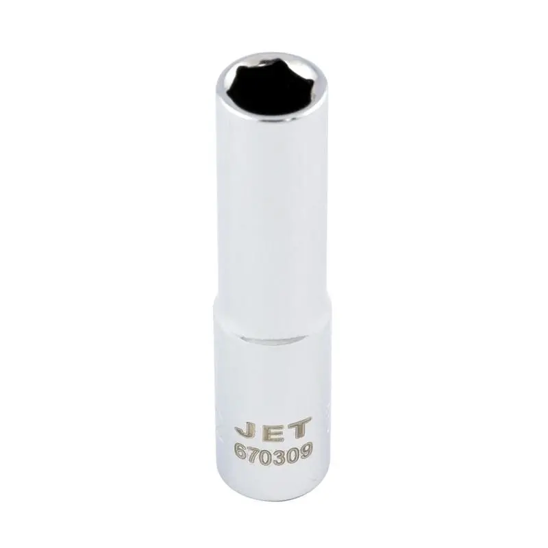 Jet 670306 1/4-Inch Drive × 3/16-Inch Deep Chrome Socket – 6-Point 1
