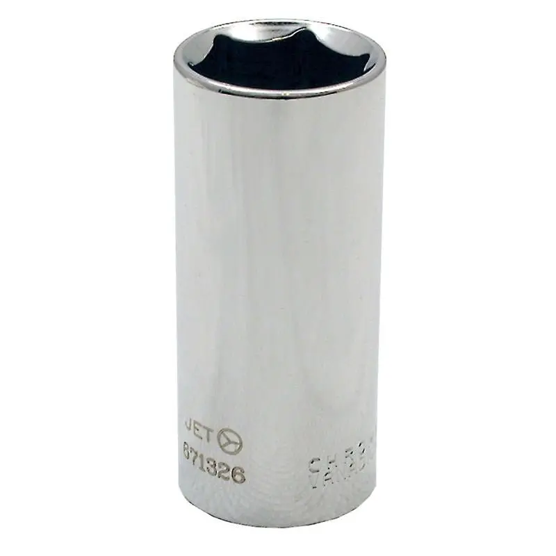 Jet 671314 3/8-Inch Drive 7/16-Inch Deep Chrome Socket – 6-Point 1