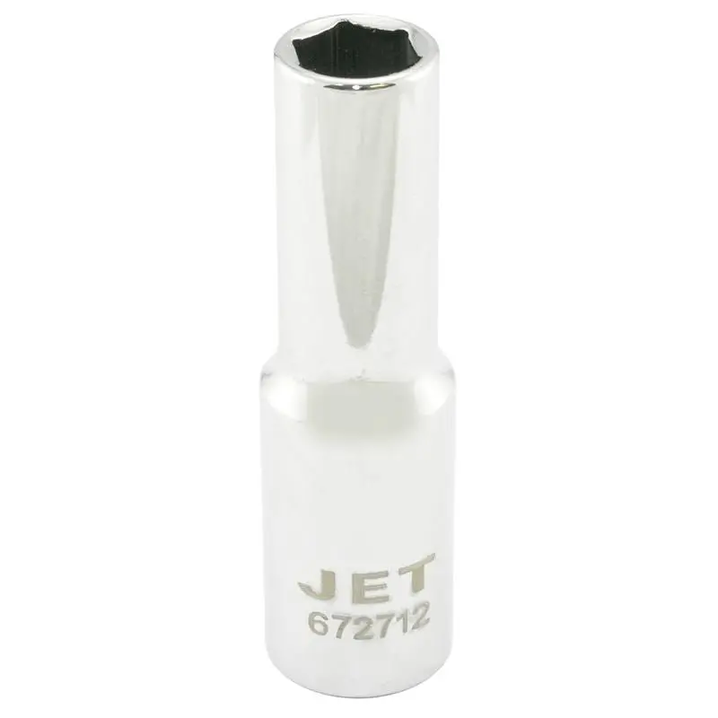Jet 672719 1/2-Inch Drive 19Mm Deep Chrome Socket – 6-Point 1