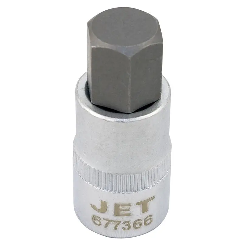Jet 677362 1/2-Inch Drive × 12Mm S2 Long-Hex Bit Socket 1