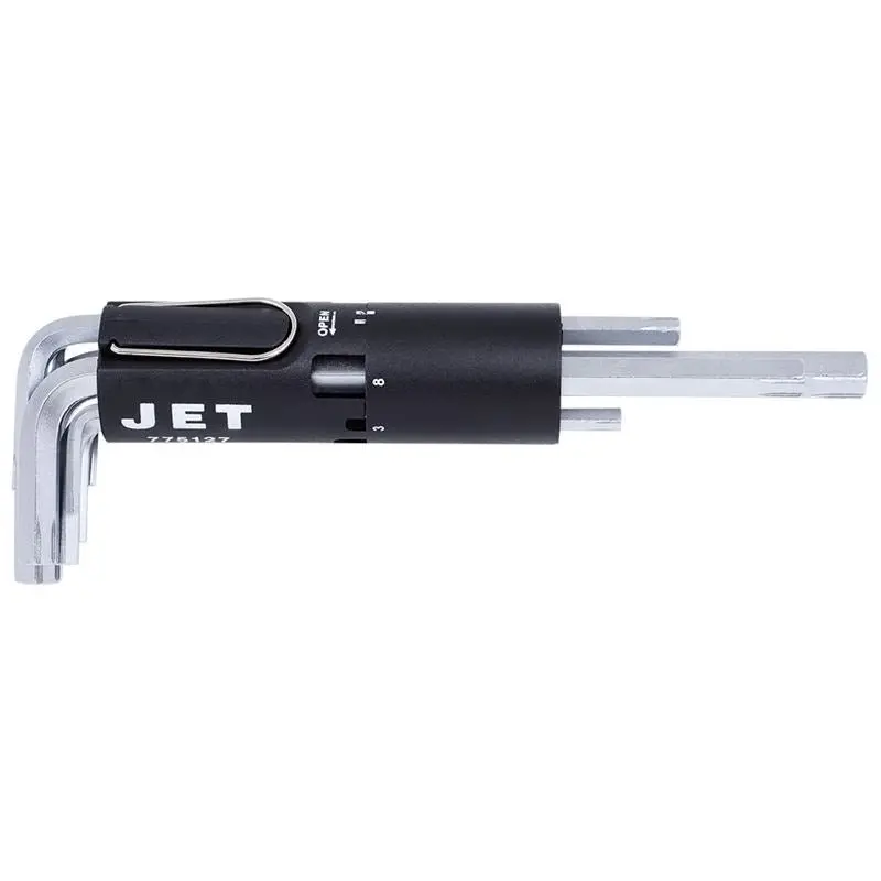 Jet 775127 8-Piece Metric Hextractor Hex Key Set 1