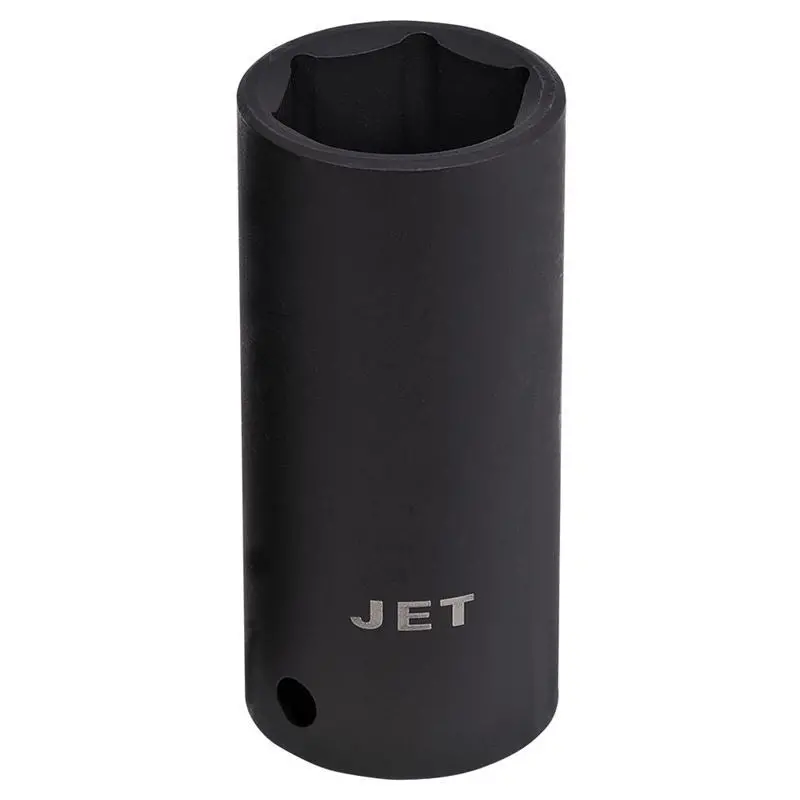 Jet Deep-Impact Socket – 1/2 In Drive, 6-Point, Heavy-Duty Chrome Alloy 1