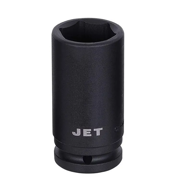 Jet Deep-Impact Socket – 3/4 In Drive, 6-Point, Industrial-Strength Chrome 1