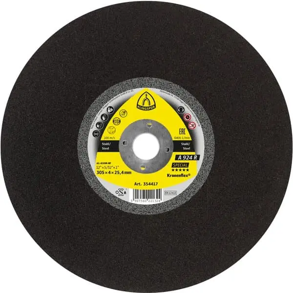 Klingspor 14" X 5/32" X 20Mm Cut-Off Blade – High-Performance Abrasive Wheel For Precision Cutting 1