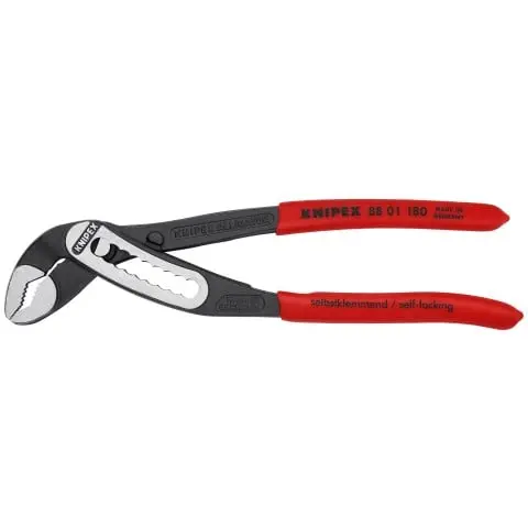 Knipex 88 01 180 Alligator Water Pump Pliers – 7-1/4" Precision Adjustment 1