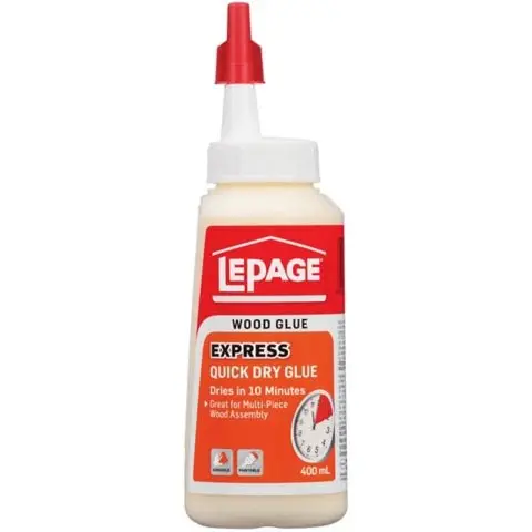 Lepage Express Wood Glue – 400 Ml Fast-Setting Formula 1