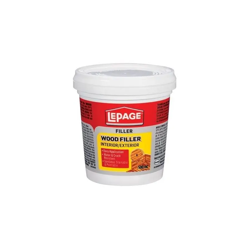 Lepage Interior/Exterior Wood Filler – 500 Ml Container 1