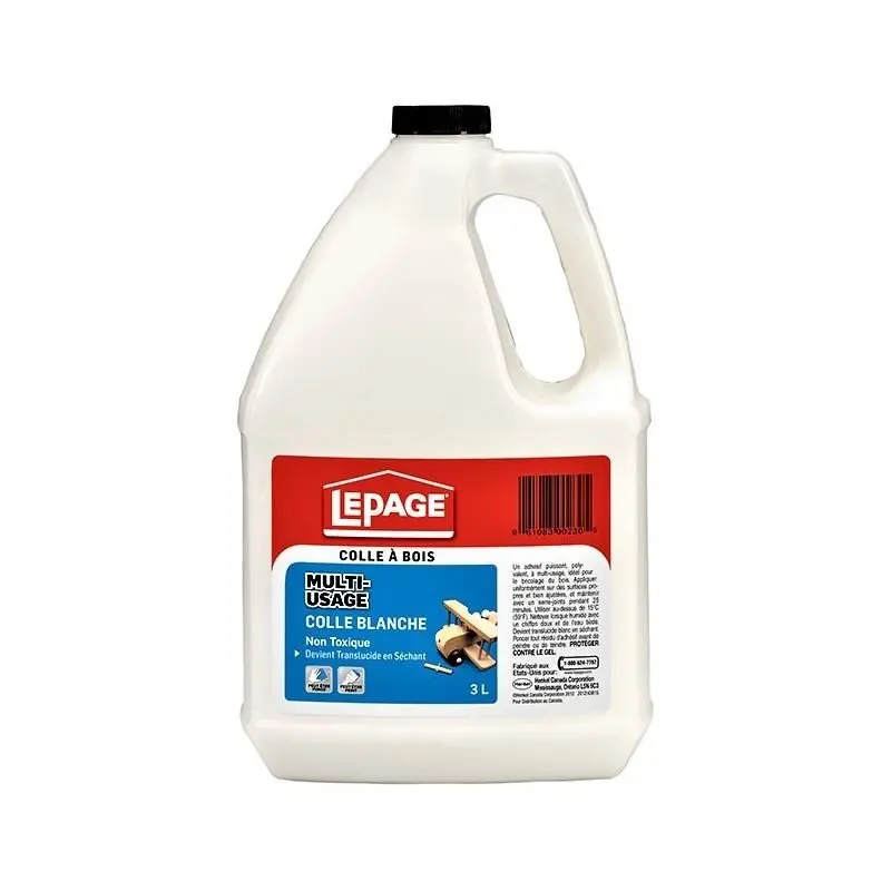 Lepage Multi-Purpose White Pva Glue – 3 L General-Use Craft And Repair Adhesive 1