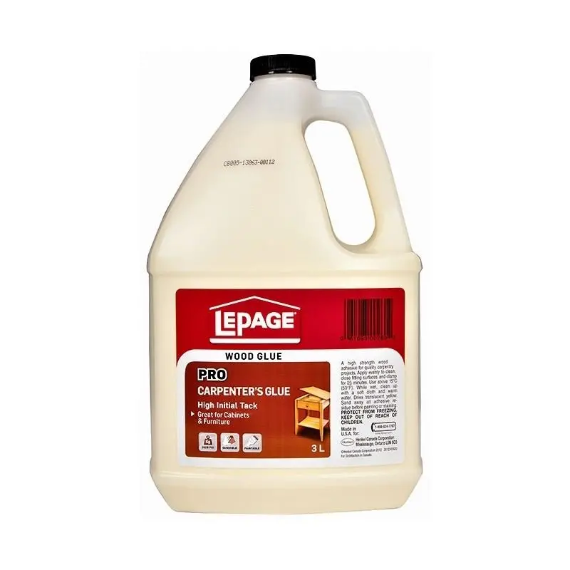 Lepage Pro Carpenter’S Wood Glue – 3 L Premium Interior/Exterior Bonding Adhesive 1