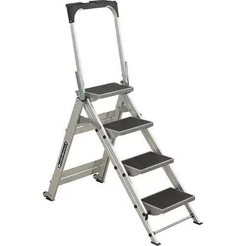 Louisville Ladder 4-Foot Type Ia Fiberglass Step Stool – Heavy-Duty 1