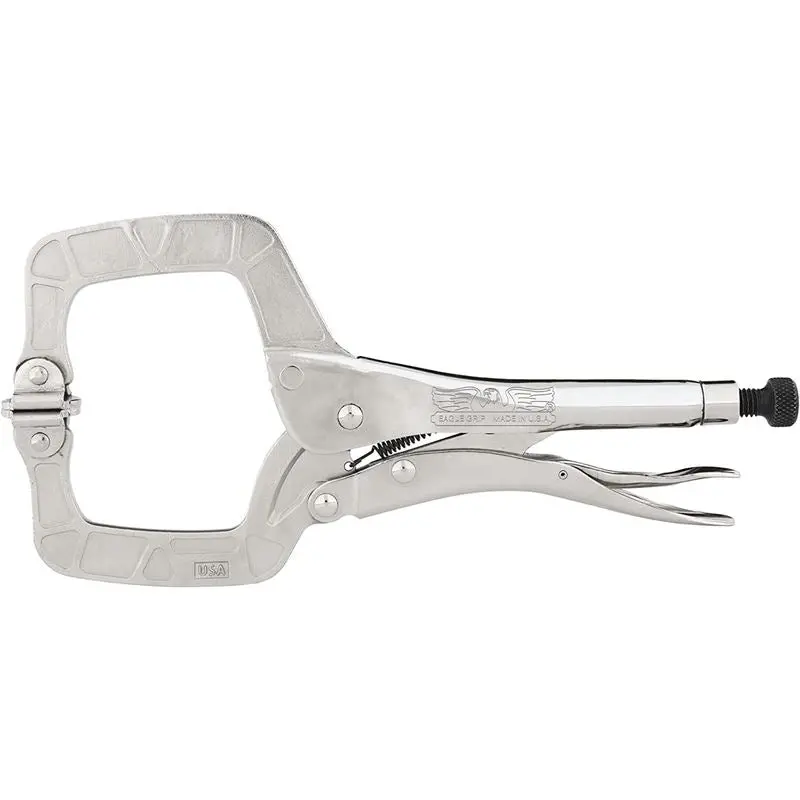 Malco Lp11Sp 11-Inch Swivel-Pad Locking C-Clamp – Adjustable & Non-Marring 1