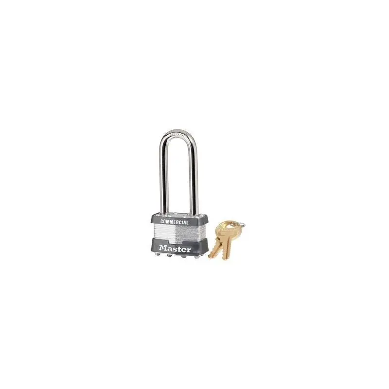 Master Lock 1Kalj 1-3/4-Inch Laminated Steel Pin Tumbler Padlock With 2-1/2-Inch Shackle (Keyed Alike) 1