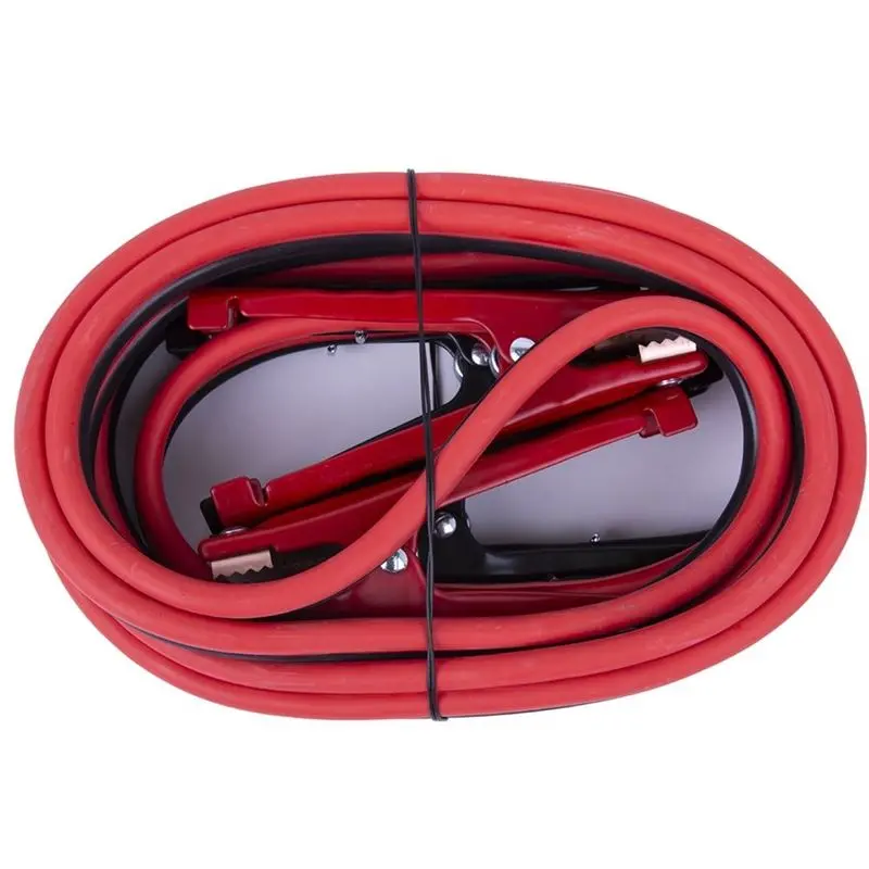 Matrix 16-Foot 4-Gauge 400-Amp Jump Start Cable – Heavy-Duty Booster Set 1
