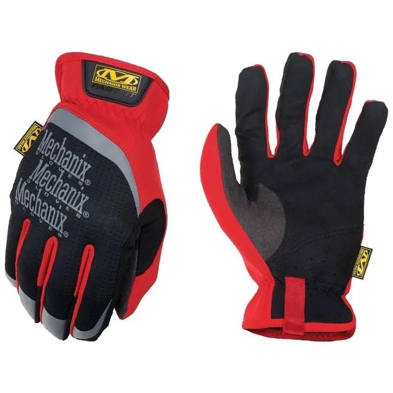 Mechanix Fastfit Work Gloves – Red 1