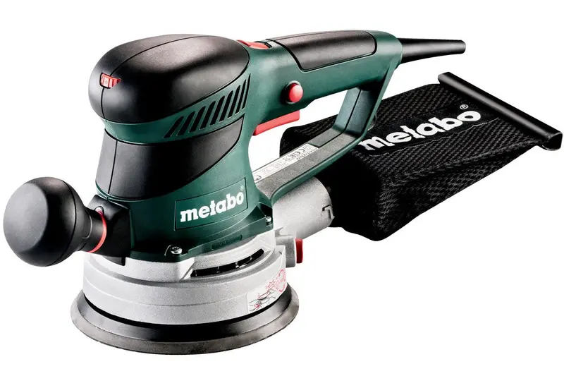 Metabo Sxe 450 Turbotec Random Orbital Sander — 5 Mm Orbit, Dust Extraction Ready 1