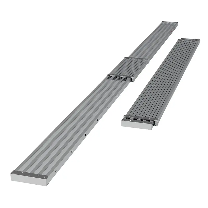 Metaltech M-Pep7200Al Adjustable Telescoping Work Plank – 10' To 17' 1