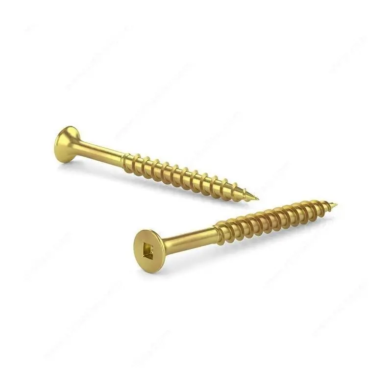 Mhc Yellow Zinc-Coated Construction Screws – Retail Packaged 1