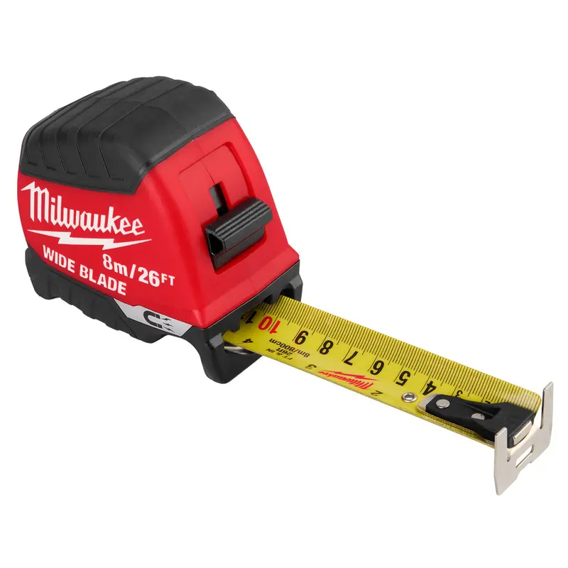 Milwaukee 26-Foot Magnetic Tape Measure With Wide Blade & Self-Locking Hook (Model 48-22-1226M) 1