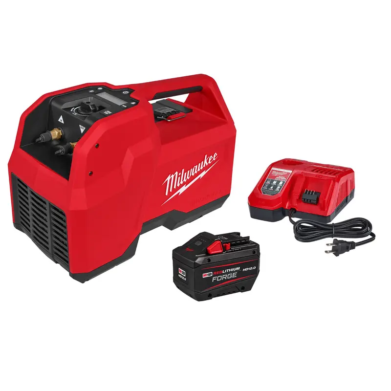 Milwaukee 2938-21 M18 Brushless Refrigerant Recovery Unit – Portable Hvac Recovery Machine 1