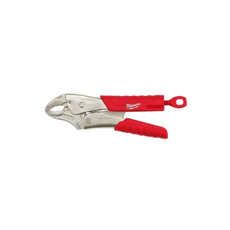 Milwaukee 7-Inch Curved-Jaw Torque Lock Pliers With Enhanced Grip Surface 1