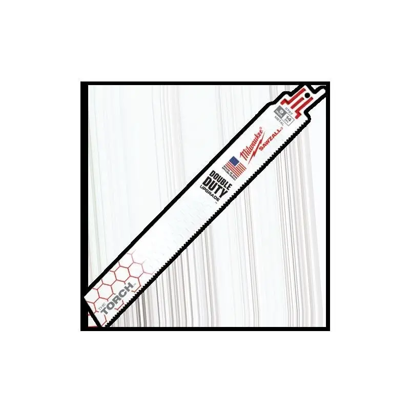 Milwaukee 9" The Torch Sawzall Blades – 14 Tpi, 100-Pack 1