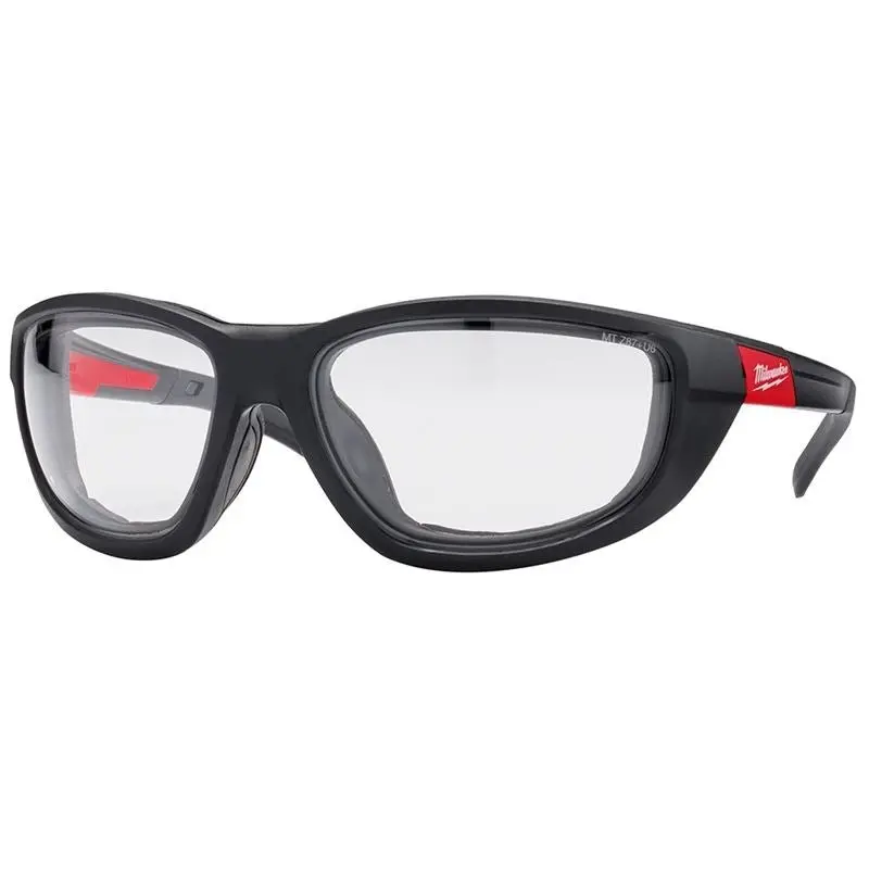 Milwaukee Clear Safety Glasses With Gasket – High-Performance Fit 1