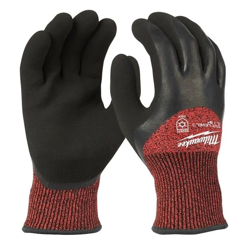 Milwaukee Cut Level 3 Winter Insulated Dipped Gloves 1