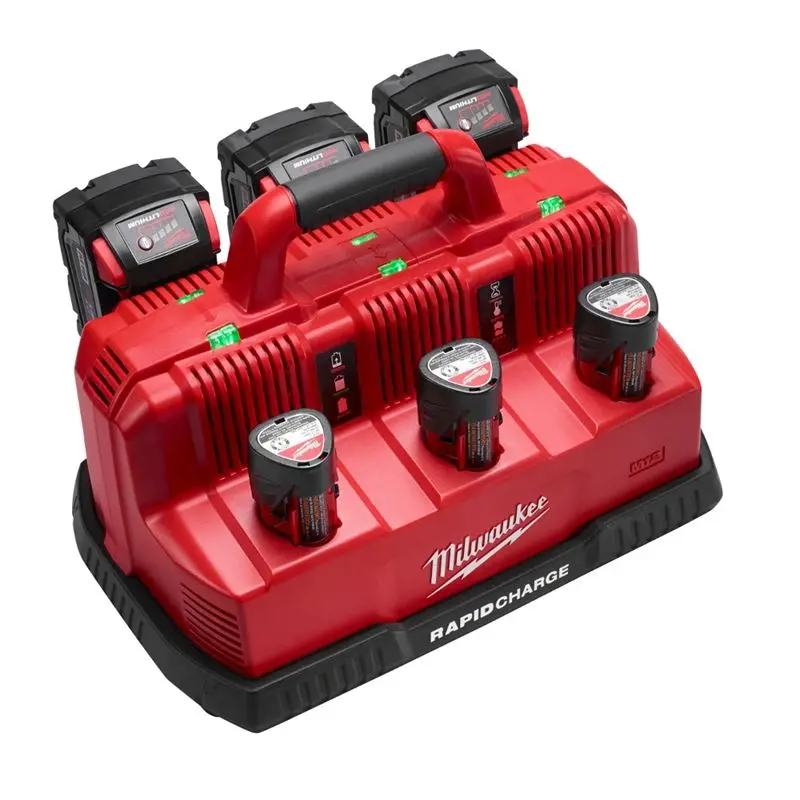 Milwaukee Dual-Voltage Rapid Charge Station (M12/M18) 1