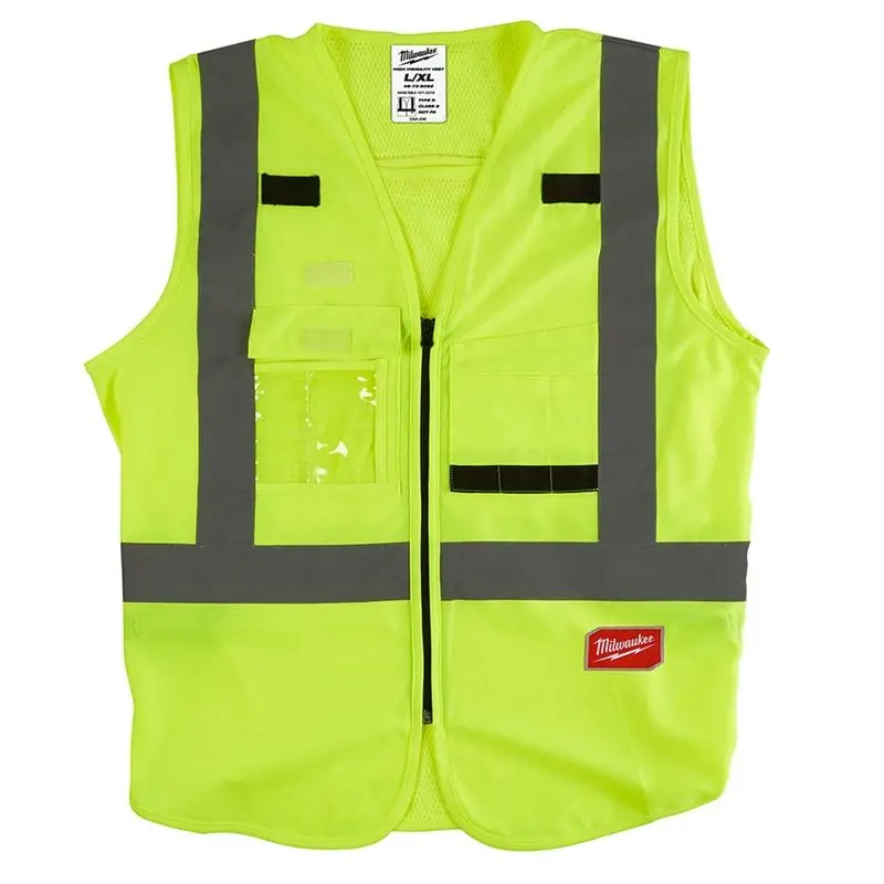 Milwaukee High-Visibility Yellow Safety Vest – L/Xl, Csa Certified 1