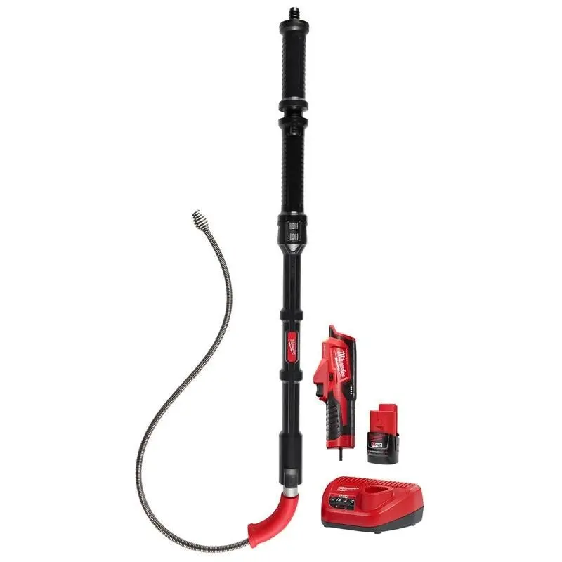 Milwaukee M12 Trapsnake 6-Foot Toilet Auger (3576-21) 1